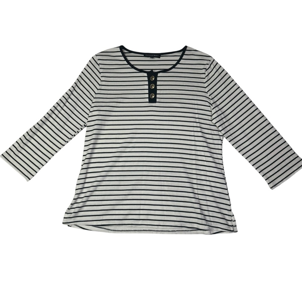 Classic Fifty‎ Street striped top XL